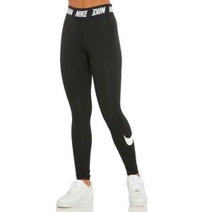 NIKE WOMENS HIGH WAIST CLUB LEGGINGS